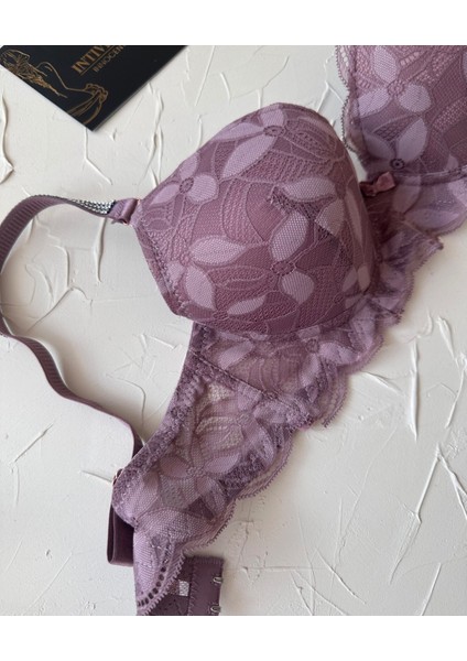 Jasmine Askıları Parlak Taşlı Hafif Destekli Dantelli Soft Cup Ithal Sütyen (B-C Cup) fırsatları