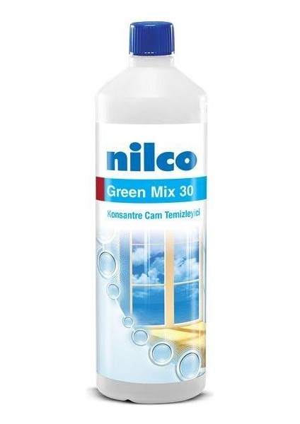 Nilco Green Mıx 30 1l/1 kg Konsantre Cam Temizleyici
