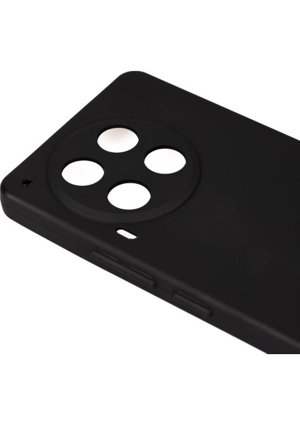 Tecno Camon 30 Uyumlu Kılıf Silikon Soft Yüzey Yumuşak Biye Kapak, Lacivert