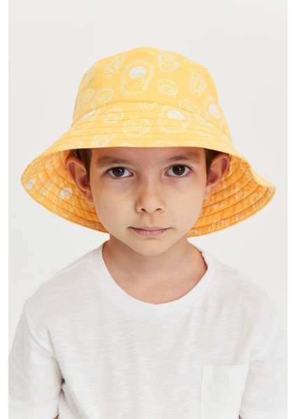 Benitto Kids Erkek Çocuk Desenli Bucket Şapka 7007