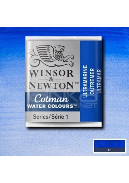 Winsor Newton Tablet Sulu Boya No : 660 Ultramarine