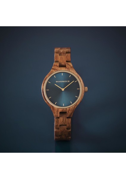 Woodwatch Ocean Lights Ahşap Kadın Kol Saati 36MM