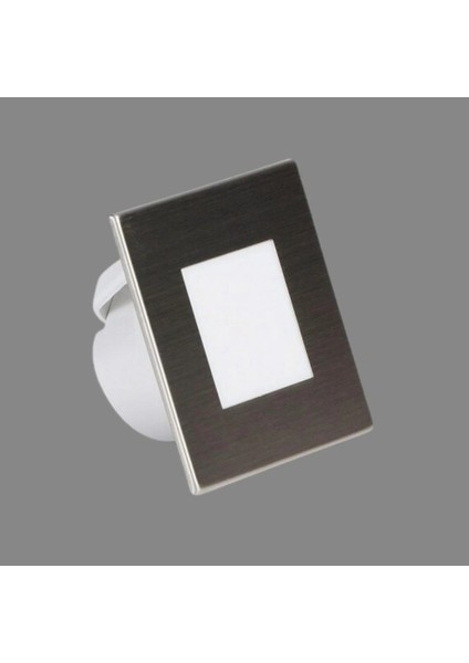 Radar Sensörlü Merdiven Armatürü Kare 1,5W 3200K Günışığı -YMA1015 G