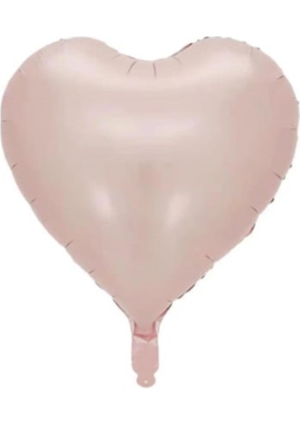 Bebek Pembesi Kalp Folyo Balon 18 Inç - 45 Cm