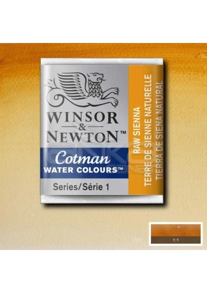 Winsor Newton Tablet Sulu Boya No : 552 Raw Sienna