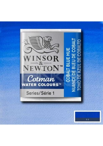 Winsor Newton Tablet Sulu Boya No : 179 Cobalt Blue Hue