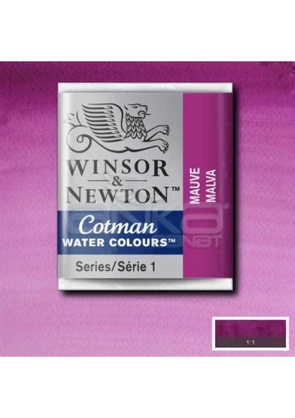 Winsor Newton Tablet Sulu Boya No : 398 Mauve
