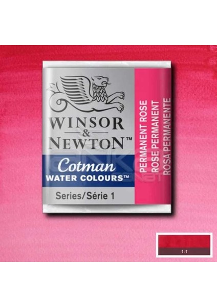 Winsor Newton Tablet Sulu Boya No : 502 Permanent Rose
