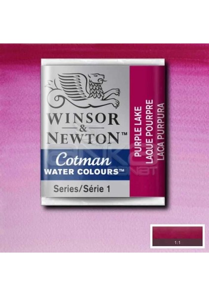 Winsor Newton Tablet Sulu Boya No : 544 Purple Lake