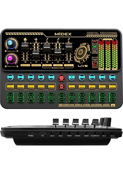 Stüdyo Ekipmanları Private Paket-2 Cx2 Mikrofon VS11 Ses Kartı Stüdyo Kayıt Seti modelleri
