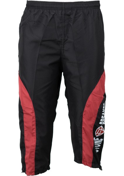 Erkek Deniz Şortu Kapri Baskılı Beli Lastikli ve Bağcıklı Cepli Sututmayan Rahat Hafif Kumaş