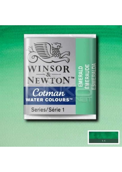 Winsor Newton Tablet Sulu Boya No : 235 Emerald