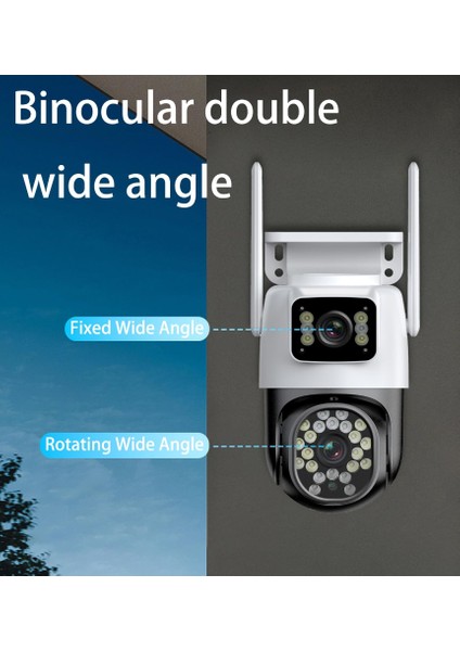 2mp Çift Kameralı Çift Ekranlı Ptz Outdoor Güvenlik Kamerası Dış Mekan fiyatları