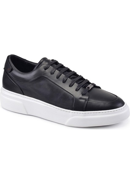 Siyah Bağcıklı Sneaker Erkek Ayakkabı -92115- fiyatları