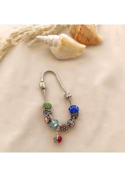 Bileklik Charm Bileklik Nazar Boncuklu Çapa Bileklik Zincir Taç Bileklik fiyatları