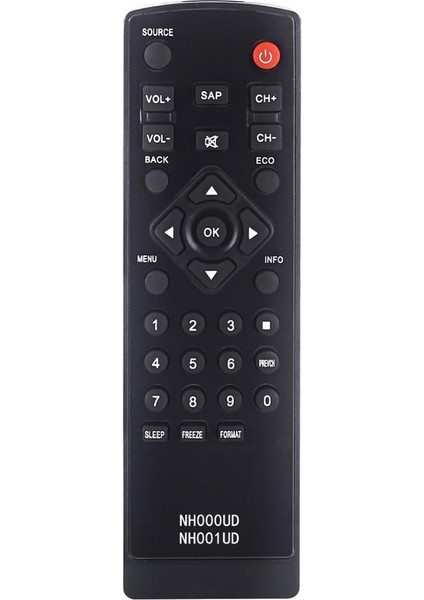 NH000UD NH001UD Sylvania Emerson Tv Için Uzaktan Kumanda CLC320EM2F CLC401EM2F LC190EM1 LC190EM2 LC220EM1 LC220EM2 (Yurt Dışından)