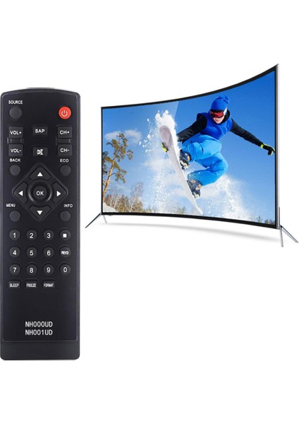 NH000UD NH001UD Sylvania Emerson Tv Için Uzaktan Kumanda CLC320EM2F CLC401EM2F LC190EM1 LC190EM2 LC220EM1 LC220EM2 (Yurt Dışından)
