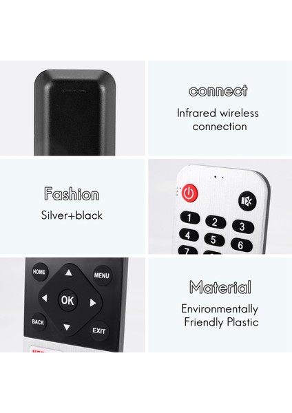 Skyworth Android Tv Için 539C-268920-W010 Akıllı Tv Için TB5000 UB5100 UB5500 Uzaktan Kumanda (Yurt Dışından)