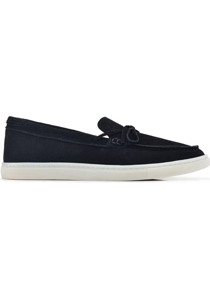 Siyah Süet Yazlık Loafer -13025-