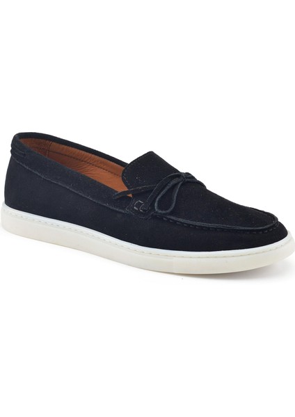 Siyah Süet Yazlık Loafer -13025-