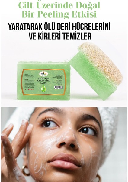 Aloe Vera Kabak Lifli Sabun 100GR