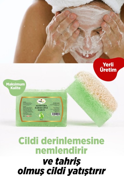 Aloe Vera Kabak Lifli Sabun 100GR