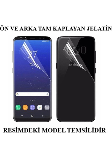 Samsung Galaxy S7 Uyumlu Ön Arka Koruma 360 Full Kaplama Şeffaf
