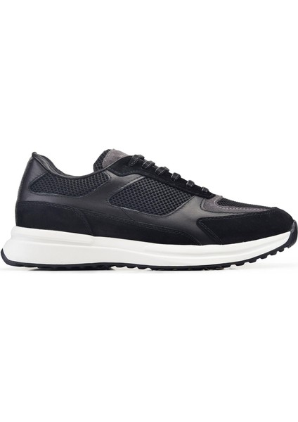 Siyah Bağcıklı Sneaker -60541-