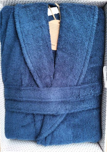 Colourıst Lacıvert Salyaka (L)Bornoz