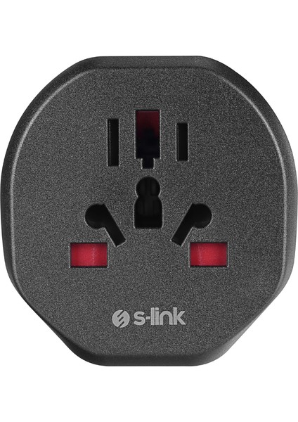 SL-WL07 Universal - Ingiliz Çevirici Priz Adaptör