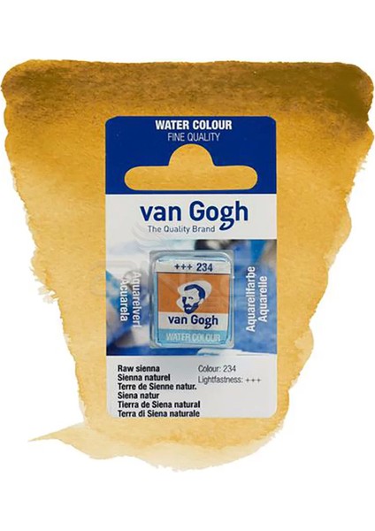 Tablet Sulu Boya Yedek Raw Sienna 234