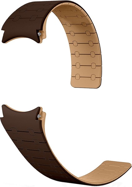 Samsung Galaxy Watch 7 40 / 44 mm Magnetik Silikon Kordon Mıknatıslı Spor Şık Tasarım Premium Kayış