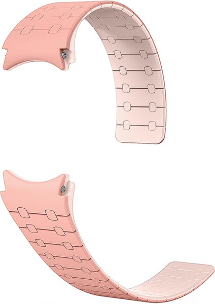 Samsung Galaxy Watch 7 40 / 44 mm Magnetik Silikon Kordon Mıknatıslı Spor Şık Tasarım Premium Kayış