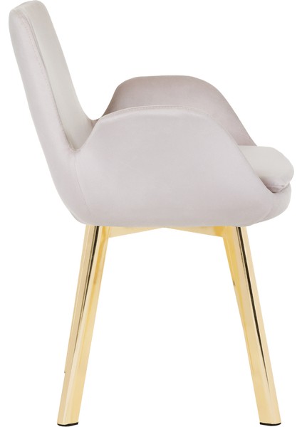 Gold Metal Ayaklı Salon/mutfak Sandalyesi Pescado (Babyface) modelleri
