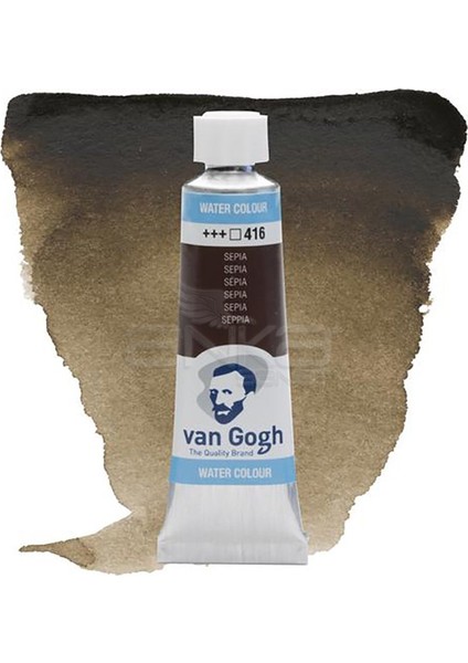 Tüp Sulu Boya 10ML Sepia 416