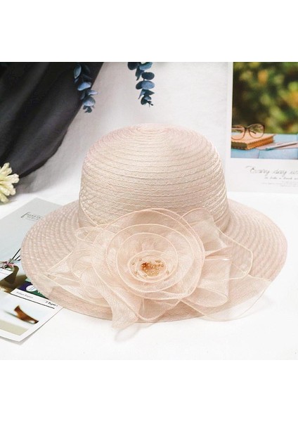 Şapka Kadın Güneşlik Güneş Şapkası Güneş Şapkası Katlanabilir Çiçekler Tüm Maç Balıkçı Şapkası (Yurt Dışından)