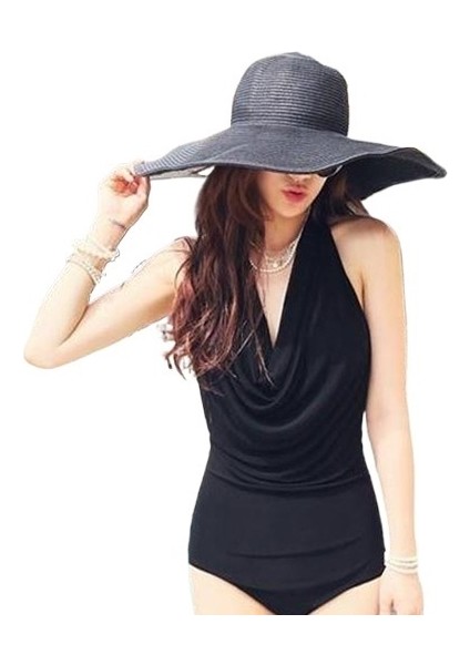 Şeker Renk Bayanlar Büyük Ağız Güneşlik Güneş Şapkası (Yurt Dışından) fiyatları