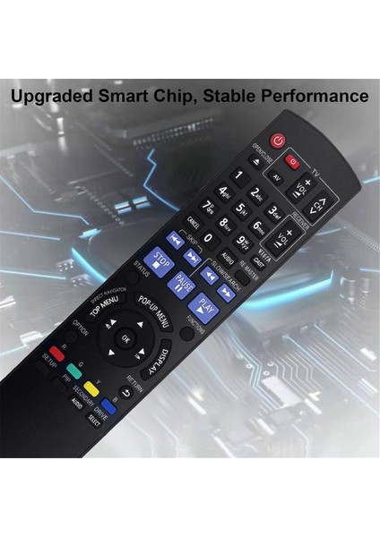 N2QAYB000380 Uzaktan Kumandayı Değiştirin Panasonic Blu Ray Disk Oynatıcı DMP-BD60 DMP-BD80 DMPBD60 DMPBD80 DMP-BD80GN DMP-BD60GZ (Yurt Dışından)