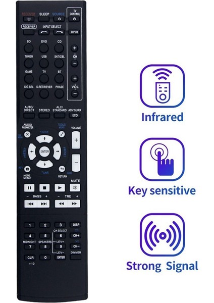 Pioneer AXD7395 VSX-503-K VSX-531-K VSX-530-K VSX-531 Av Alıcı Ev Sinema Sistemi Için AXD7741 Uzaktan Kumandayı Değiştirin (Yurt Dışından)