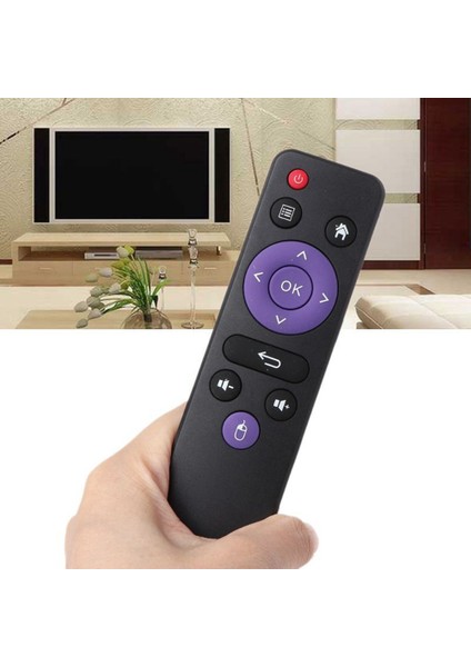 RK3328 MX10 RK3328 Için Mx9 4K Android Set Üstü Kutu Uzaktan Kumanda, Siyah (Yurt Dışından)