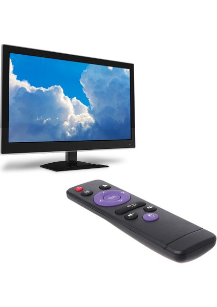 RK3328 MX10 RK3328 Için Mx9 4K Android Set Üstü Kutu Uzaktan Kumanda, Siyah (Yurt Dışından)