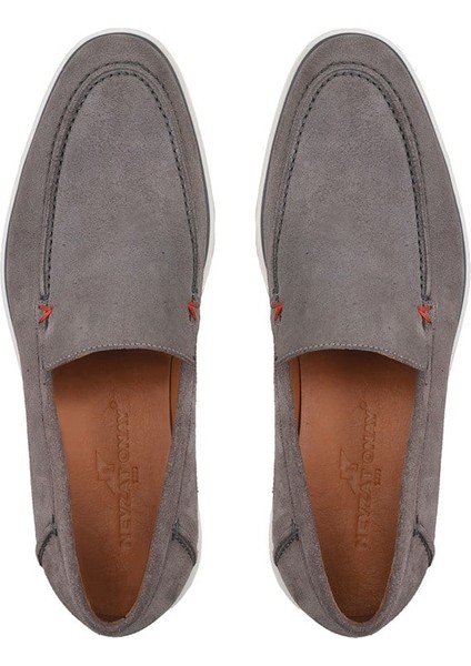 Taupe Günlük Bağcıksız Erkek Ayakkabı -79152- modelleri