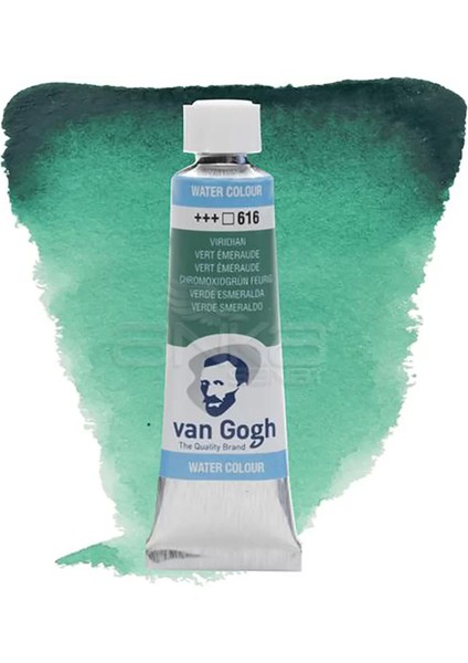 Tüp Sulu Boya 10ML Viridian 616
