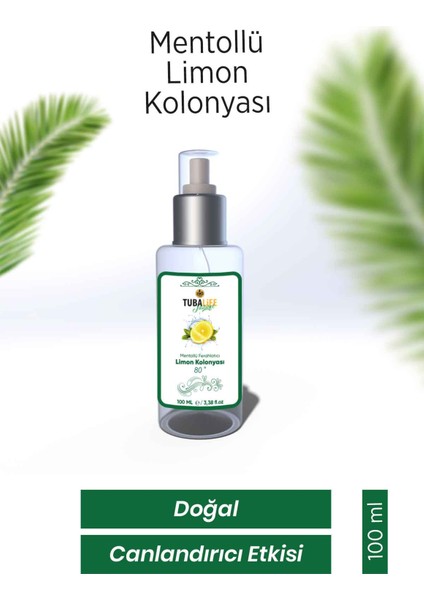 Tubalıfe Mentollü Ferahlatıcı Limon Kolonyası 100 ml fiyatları
