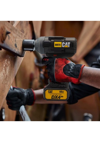 DX73 18VOLT 4.0 Ah. Çift Akülü 1700/2100NM Kömürsüz Profesyonel Şarjlı Somun Sıkma