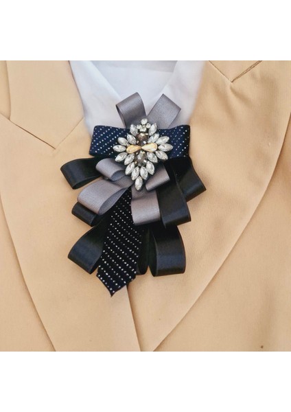 Siyah Vaoov Özel Seri Yaka Broş, Yaka Iğnesi , Taşlı Tasarım, Hediyelik , Yaka Çiçeği fiyatları