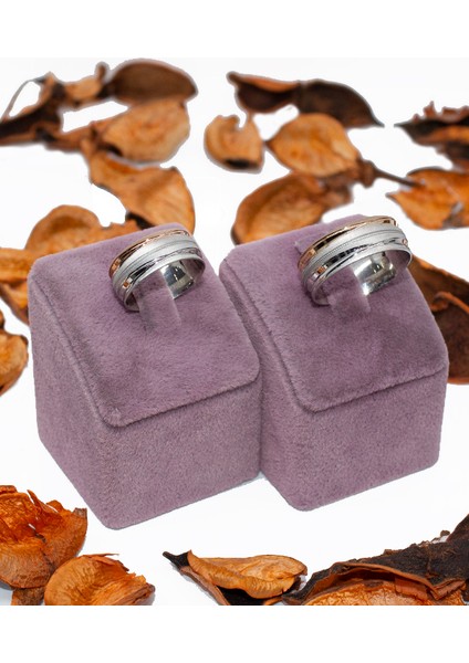 8 mm Rodyum Kaplama 925 Ayar Gümüş Alyans modelleri