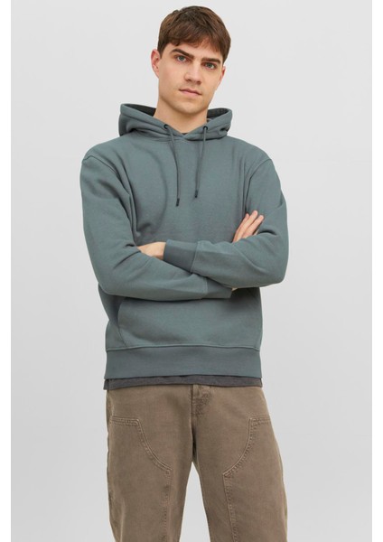 Essentials Jjestar Pamuklu Kapüşonlu Sweat Erkek Sweat 12208157 fırsatları