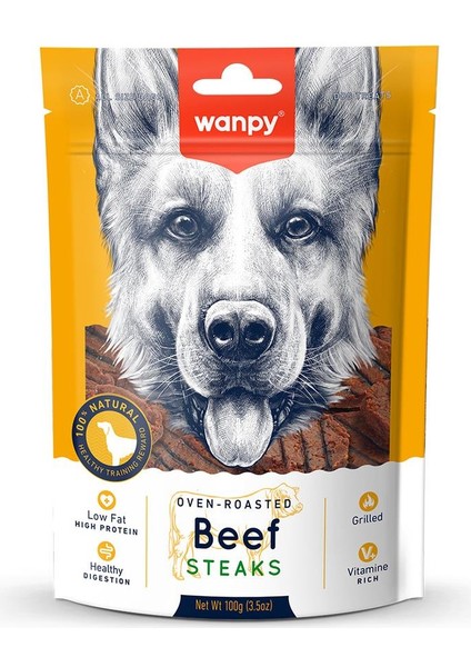 Izgara Dana Biftek Köpek Ödülü 100 gr