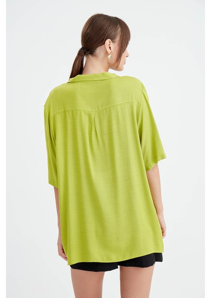 Önü Düğmeli Bağlamalı Bluz indirimleri